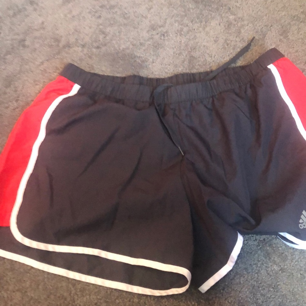 Adidas dark gray shorts